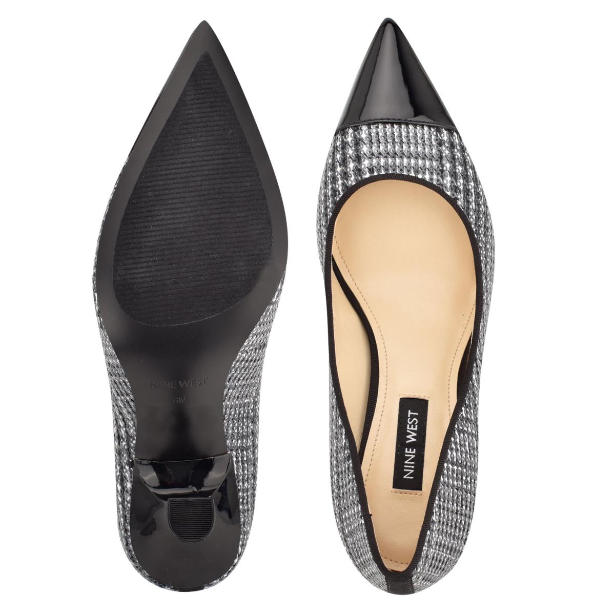 Nine West Hippa Pointy Puntera Negras | 4153AZTYU