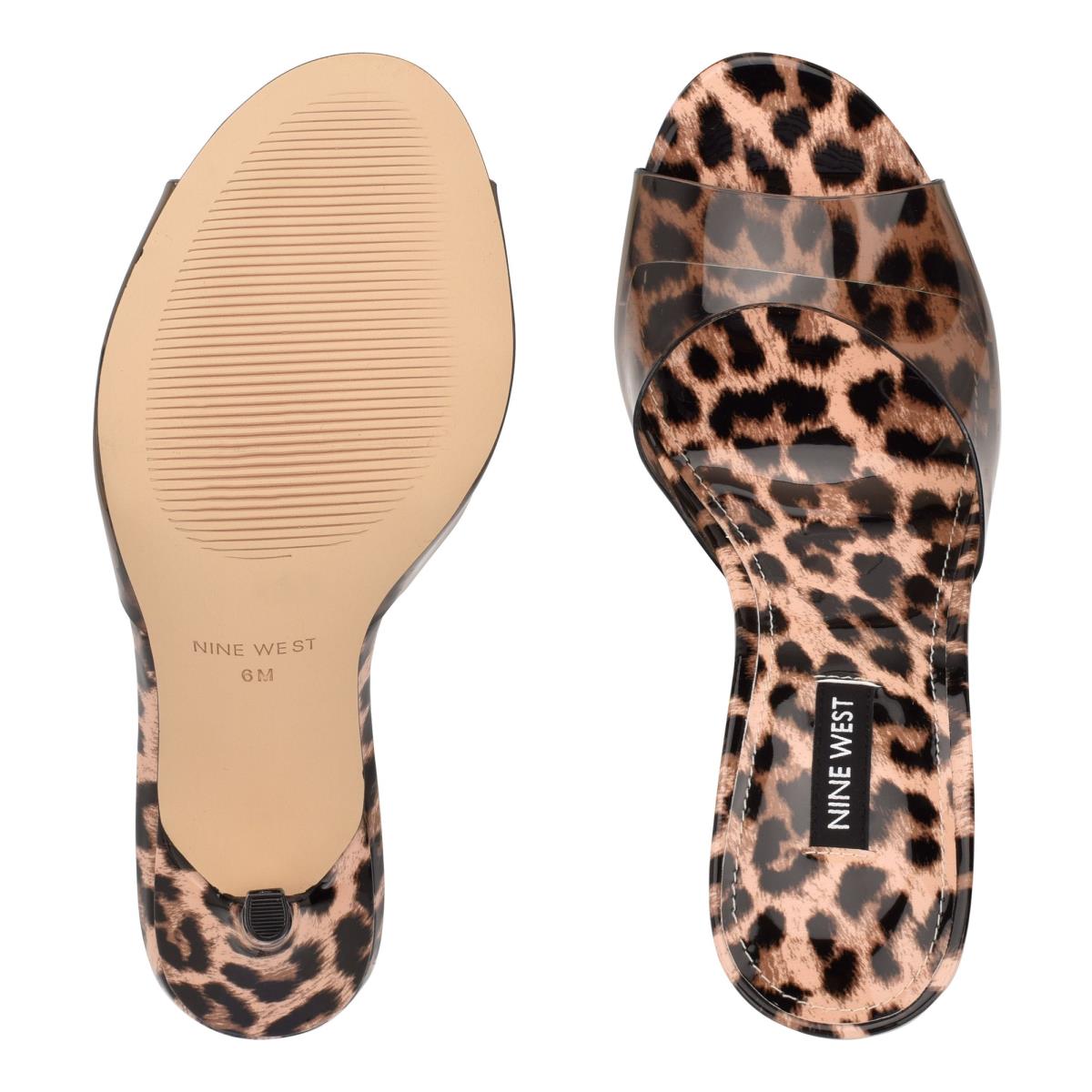 Nine West Ido Tacón Leopardo | 3270IKGDJ