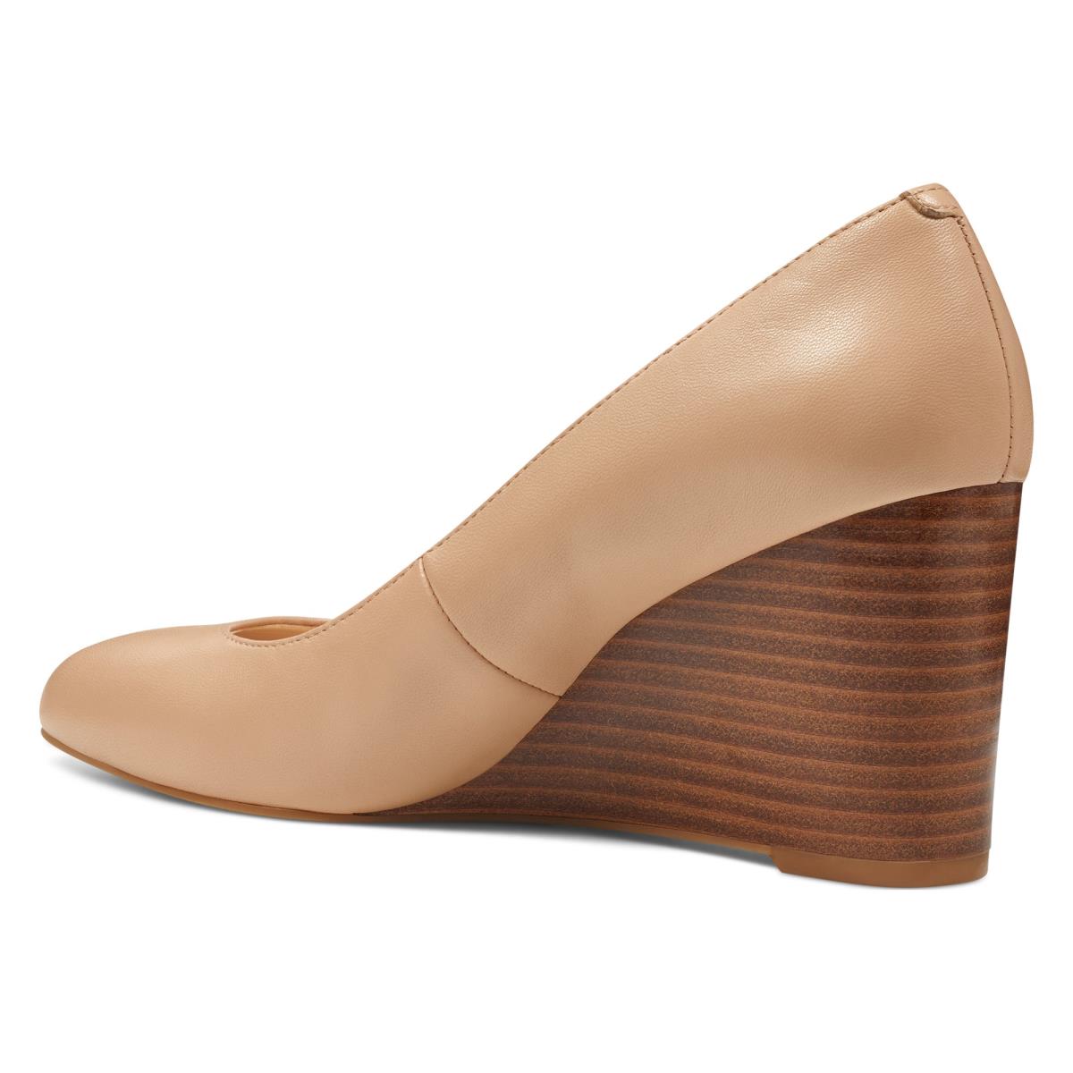 Nine West Jazzin Almond Puntera Beige | 4693KBLOP