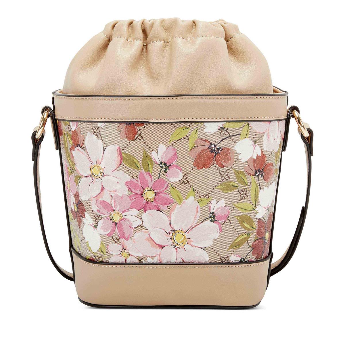 Nine West Laylin Drawstring Bucket Flores | 7953DGFTO