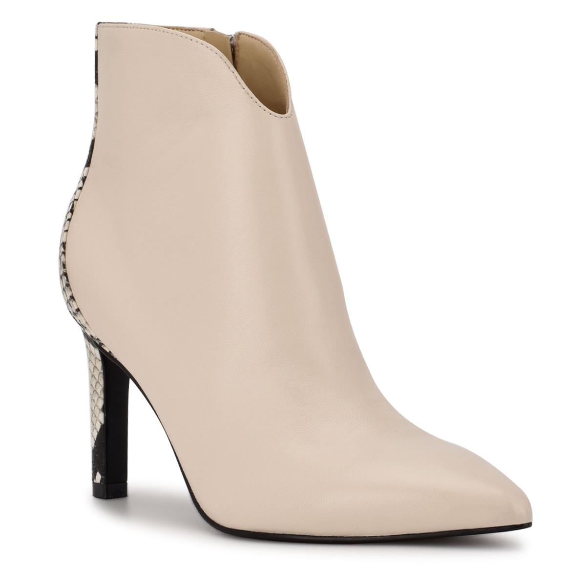 Nine West Mikale Pointy Puntera Creme | 4623CEFXO