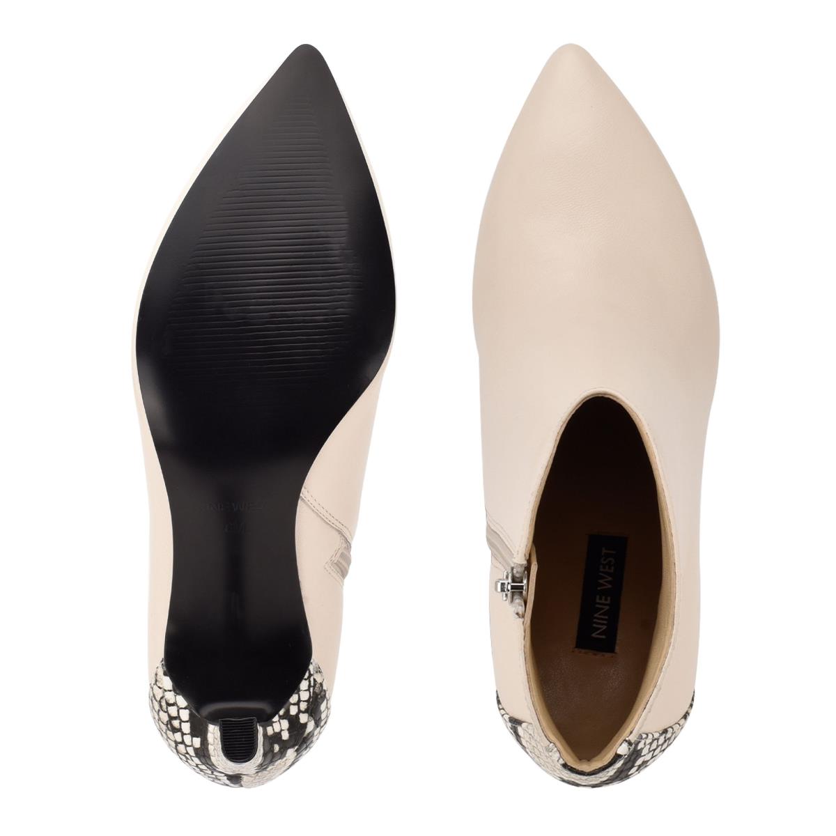 Nine West Mikale Pointy Puntera Creme | 4623CEFXO