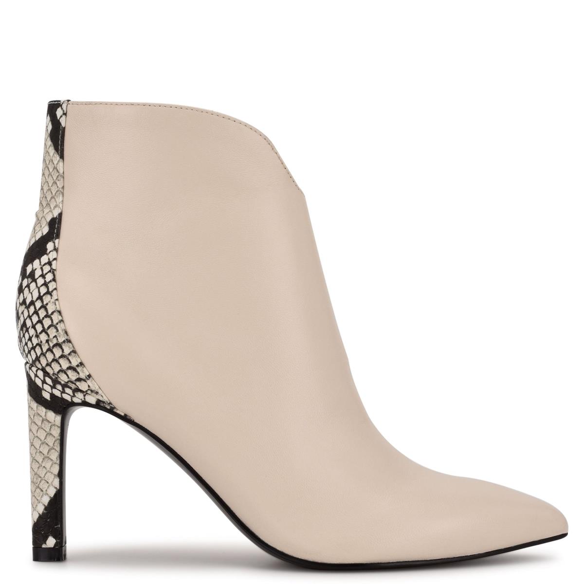 Nine West Mikale Pointy Puntera Creme | 4623CEFXO