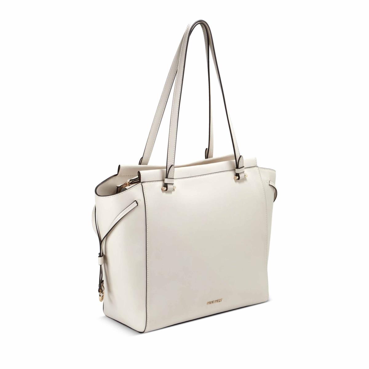 Nine West Monroe Tote Blancas | 8146CATSG