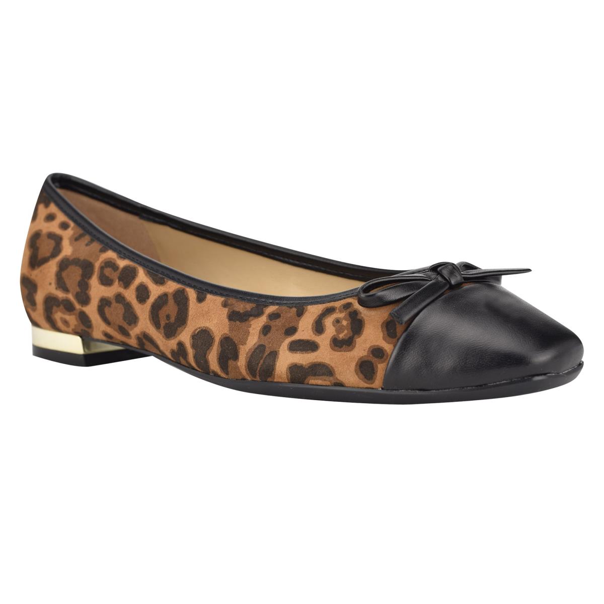 Nine West Olly 9x9 Ballet Leopardo | 7218SLGJM