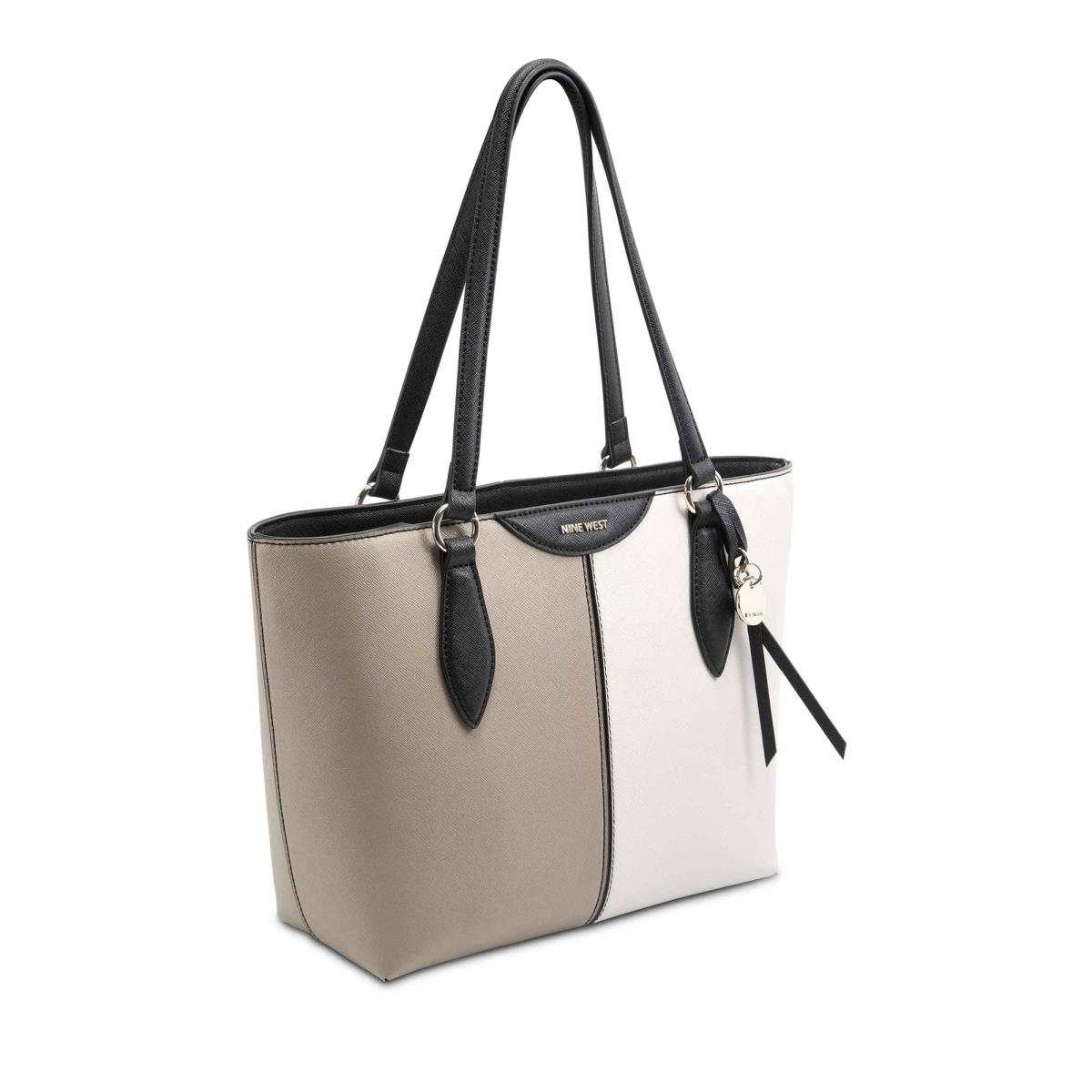 Nine West Paisley Small Tote Blancas Gris | 9581EMQTH