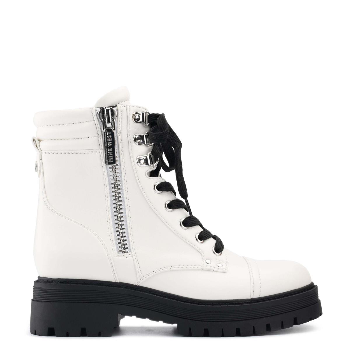 Nine West Prinze Lug Sole Blancas | 9473HXVSD