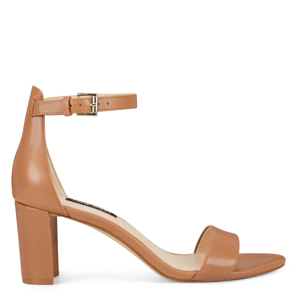 Nine West Pruce Ankle Correa Block Beige | 7531IVRAX