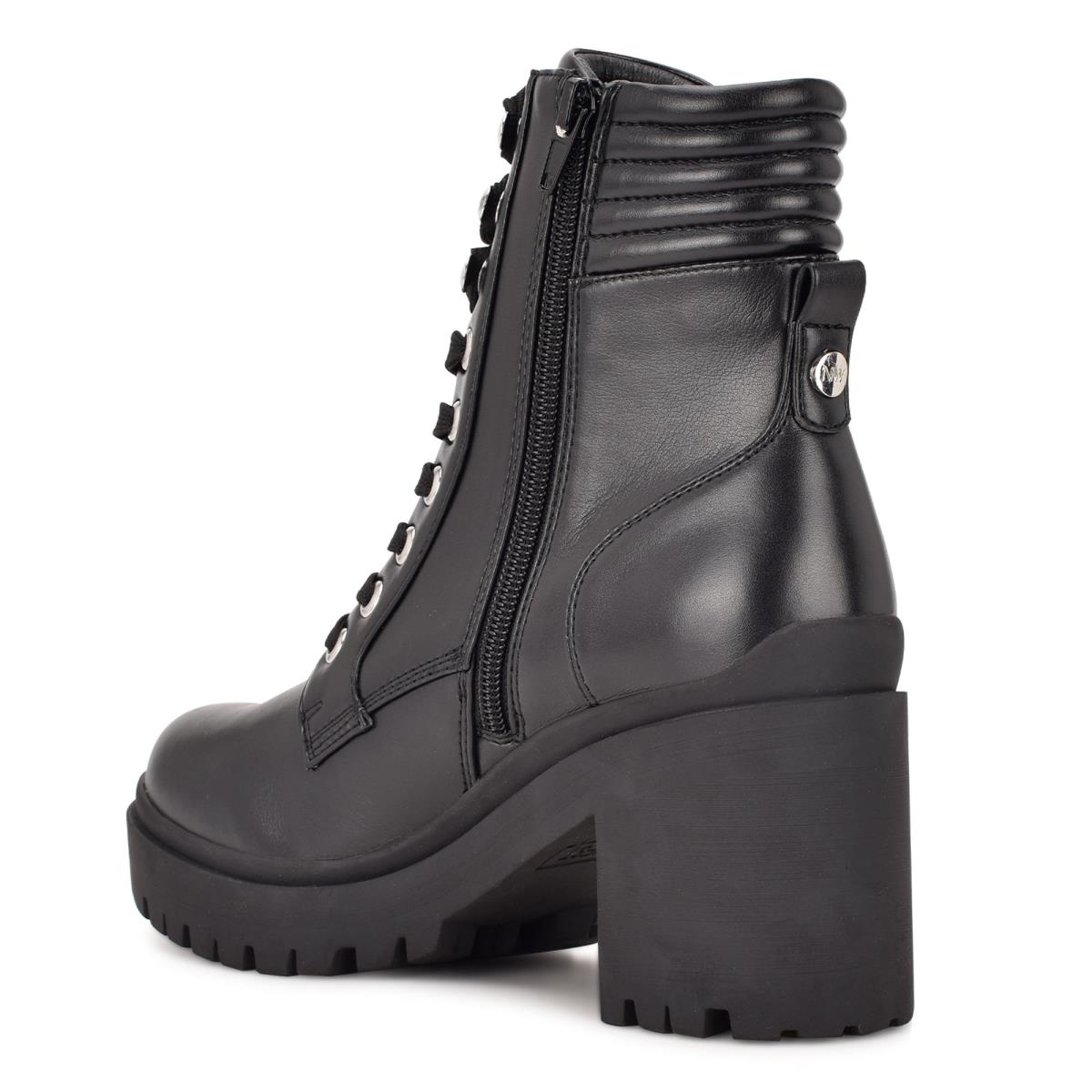 Nine West Quiz Tacón Negras | 4392CSGKD