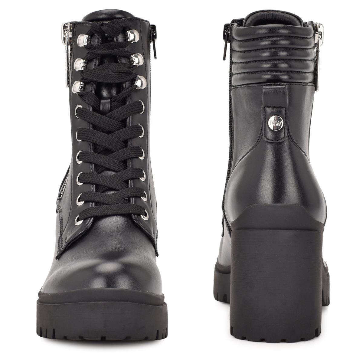 Nine West Quiz Tacón Negras | 4392CSGKD