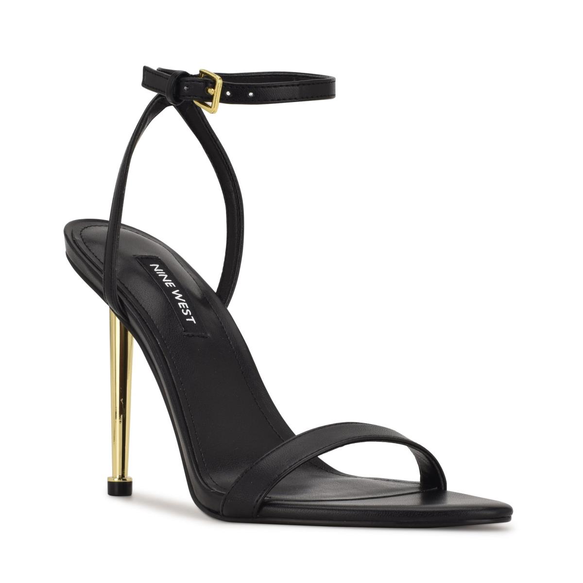 Nine West Reina Ankle Negras | 7861EYTUM