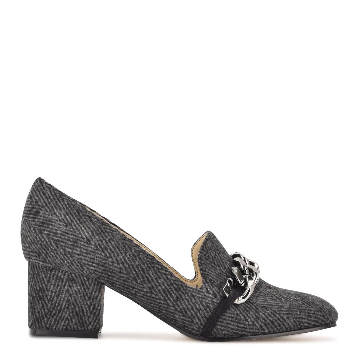 Nine West Remal Tacón Gris | 6094CEALX