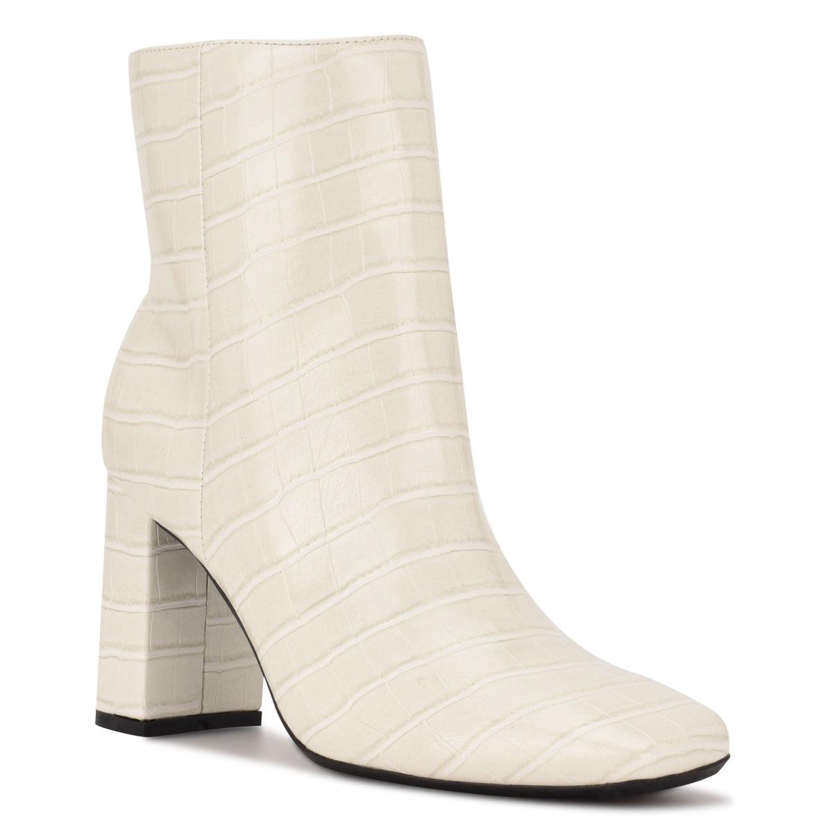 Nine West Sardo 9x9 Tacón Beige | 0137FUGZK