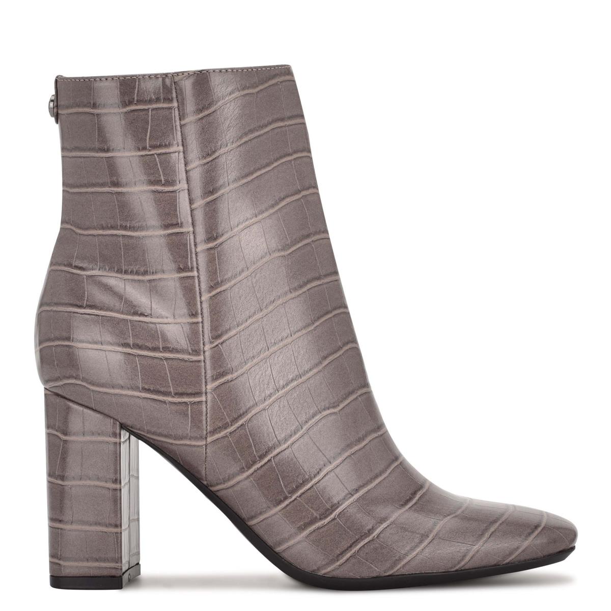 Nine West Sardo 9x9 Tacón Gris | 9230VIPFN