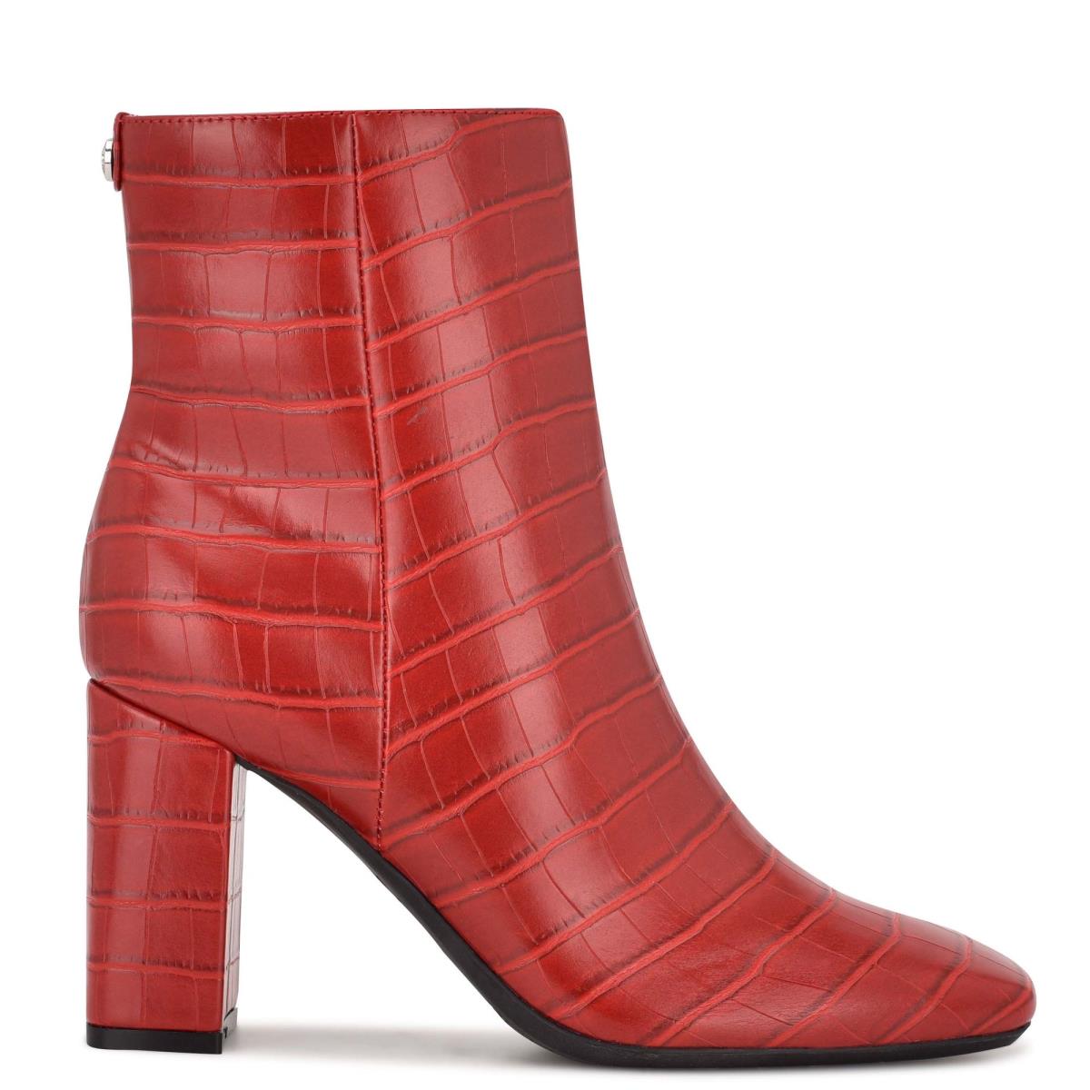 Nine West Sardo 9x9 Tacón Rojas | 9658VWTCS