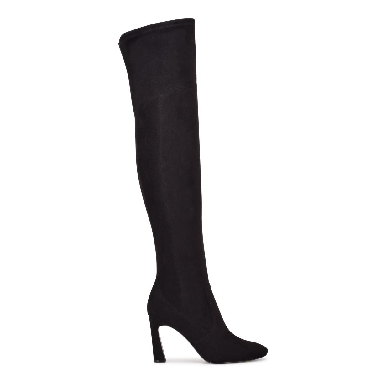 Nine West Sizzle Over The Knee Heel Negras | 4281ZBOTA