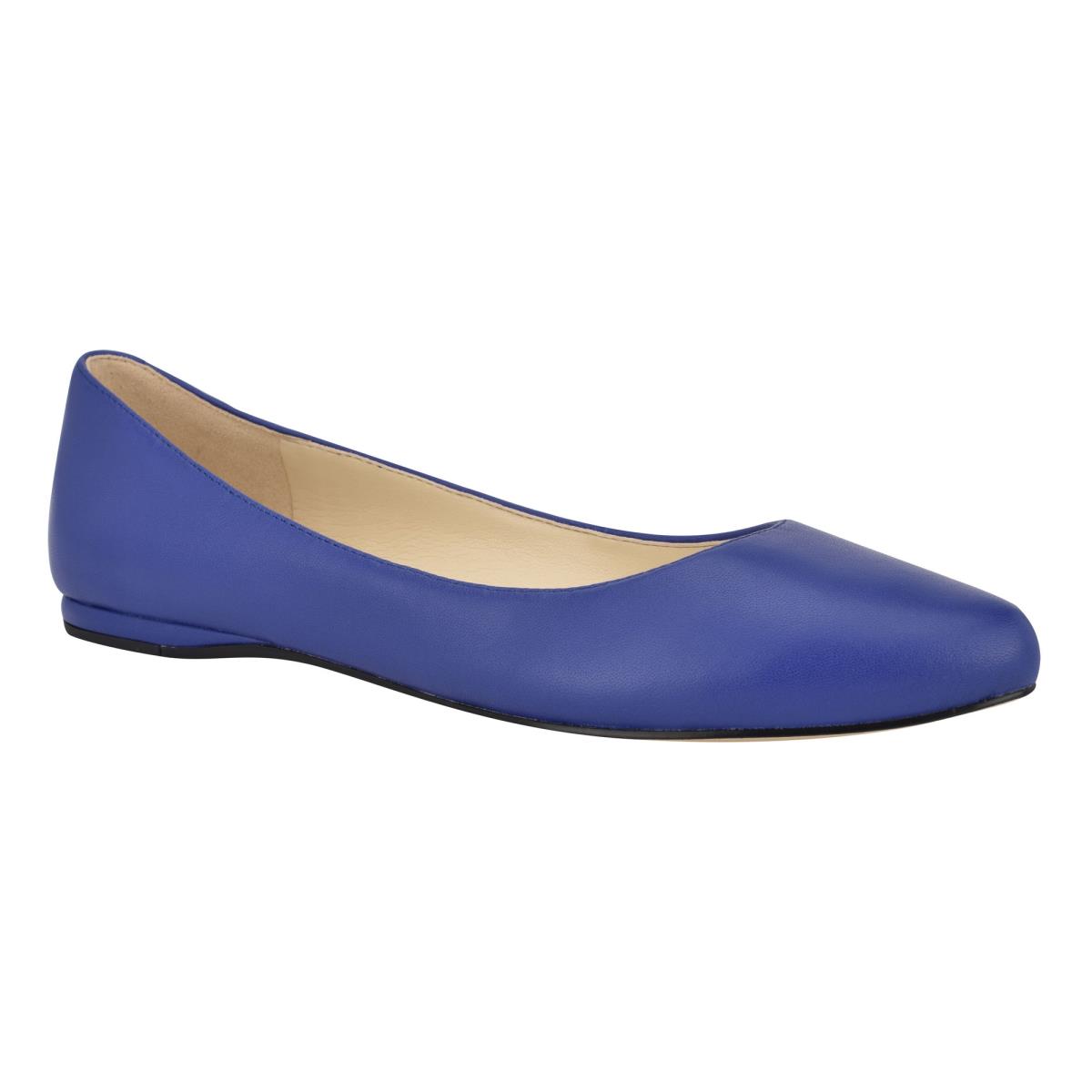 Nine West Speakup Almond Puntera Azul Marino | 1052CYZVG