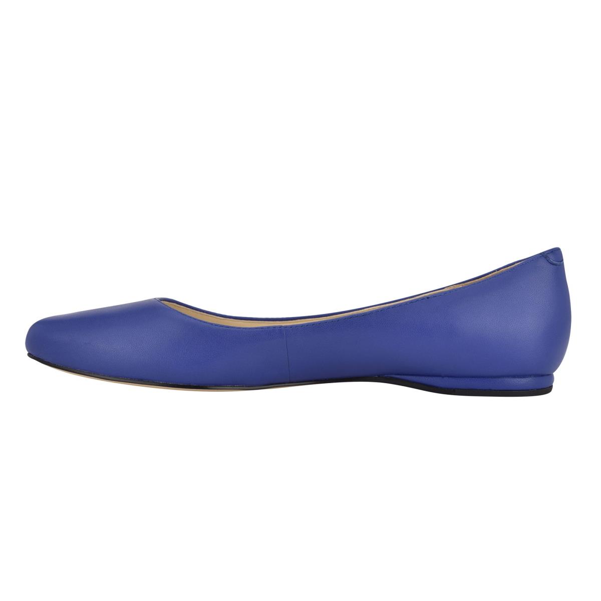 Nine West Speakup Almond Puntera Azul Marino | 1052CYZVG