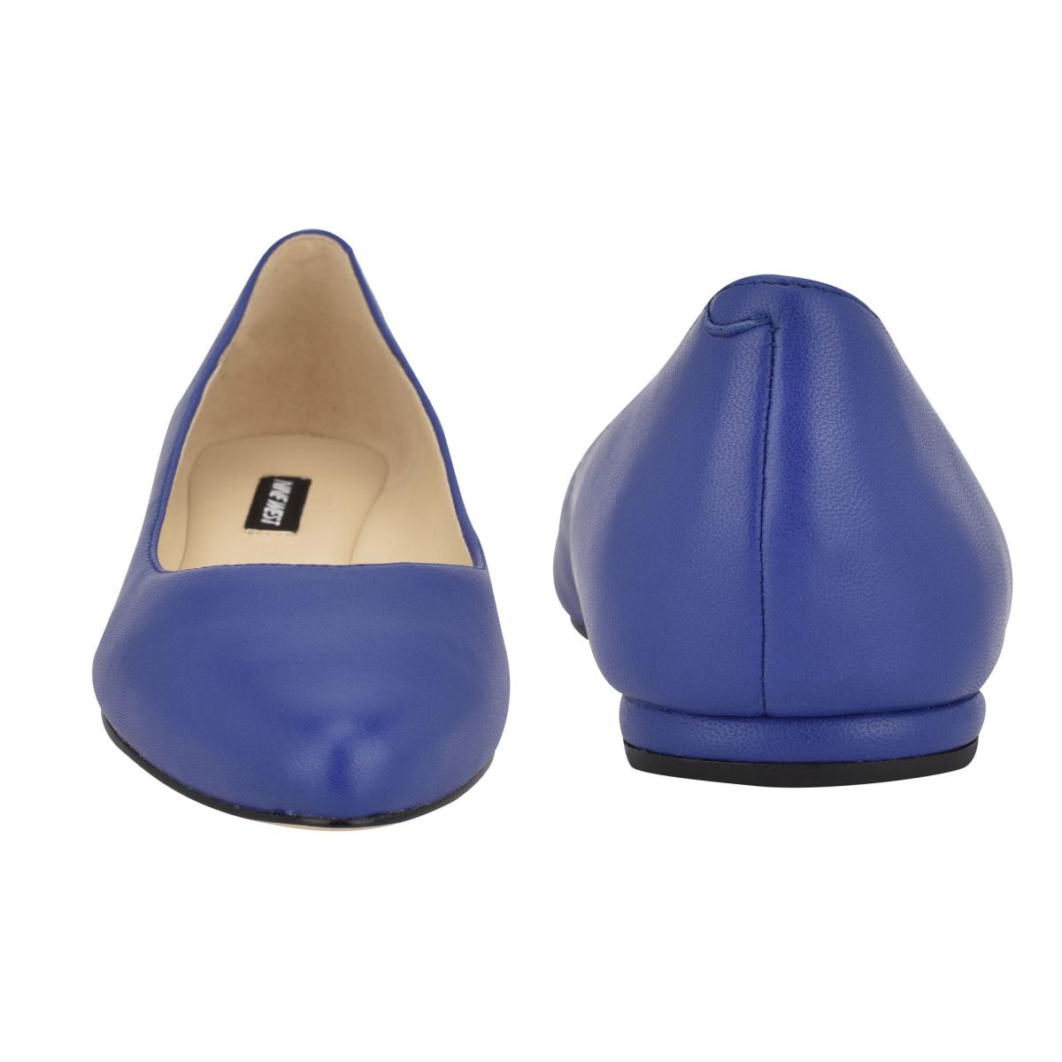 Nine West Speakup Almond Puntera Azul Marino | 1052CYZVG