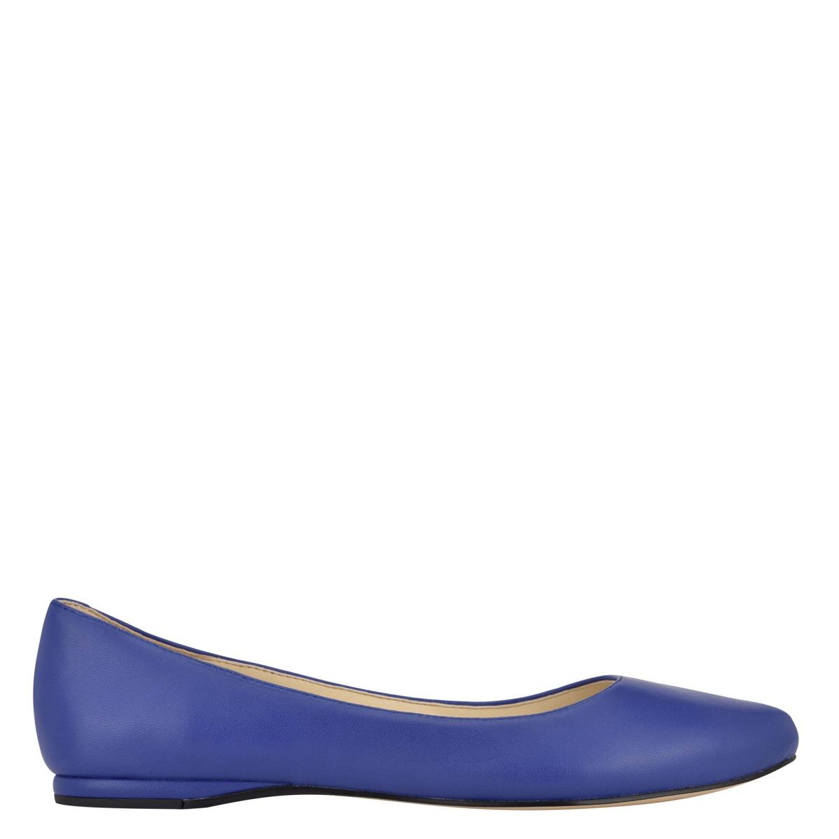 Nine West Speakup Almond Puntera Azul Marino | 1052CYZVG