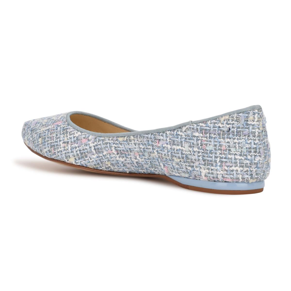 Nine West Speakup Almond Puntera Azules Claro | 7023UYCJP