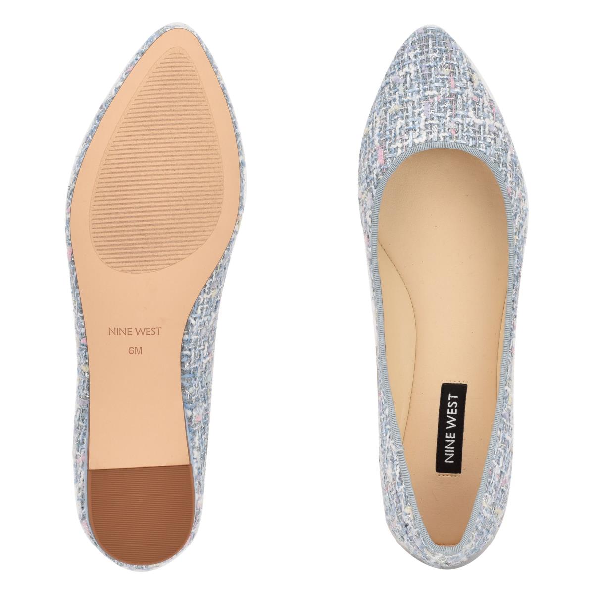 Nine West Speakup Almond Puntera Azules Claro | 7023UYCJP