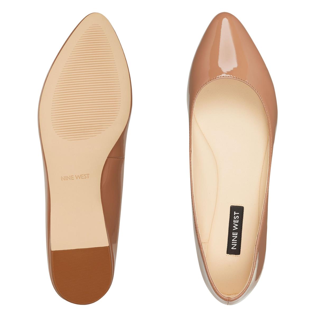 Nine West Speakup Almond Puntera Beige | 7430DRCAO