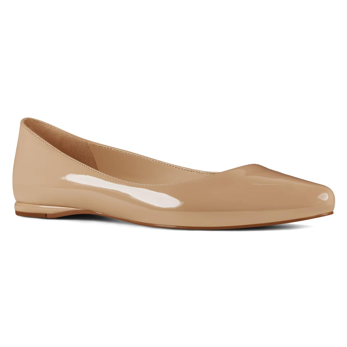 Nine West Speakup Almond Puntera Beige Claro | 0583JWQAO