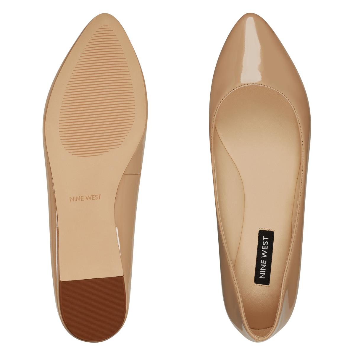 Nine West Speakup Almond Puntera Beige Claro | 0583JWQAO