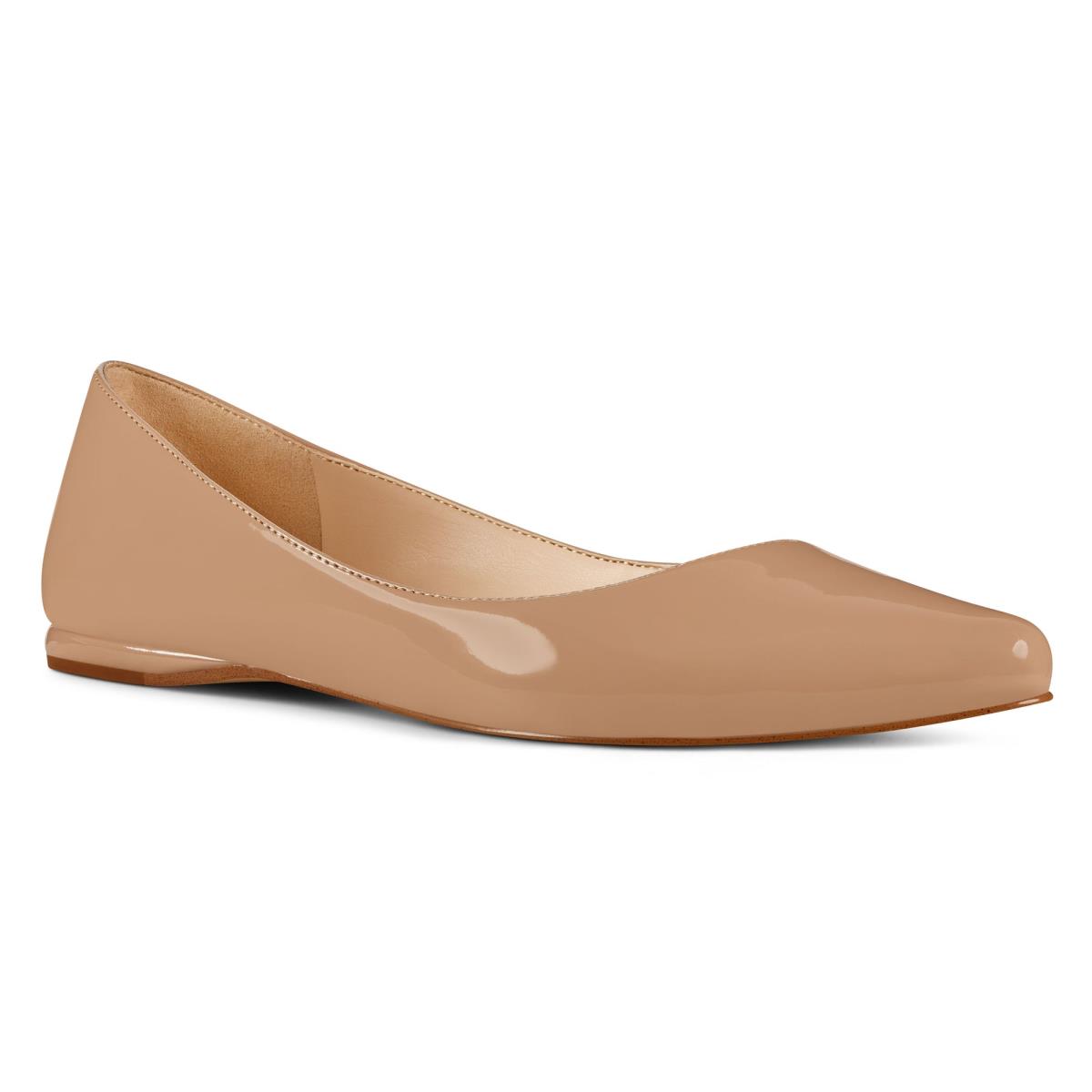 Nine West Speakup Almond Puntera Gris Marrones | 5082MTDER