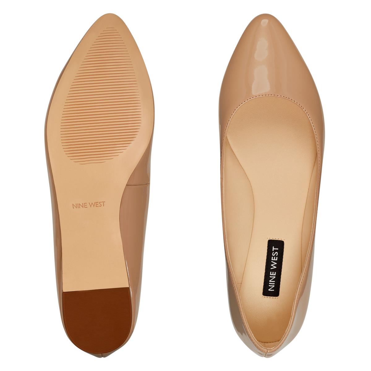 Nine West Speakup Almond Puntera Gris Marrones | 5082MTDER