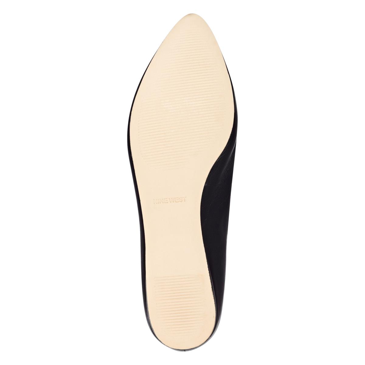 Nine West Speakup Almond Puntera Negras | 5260BIMLS