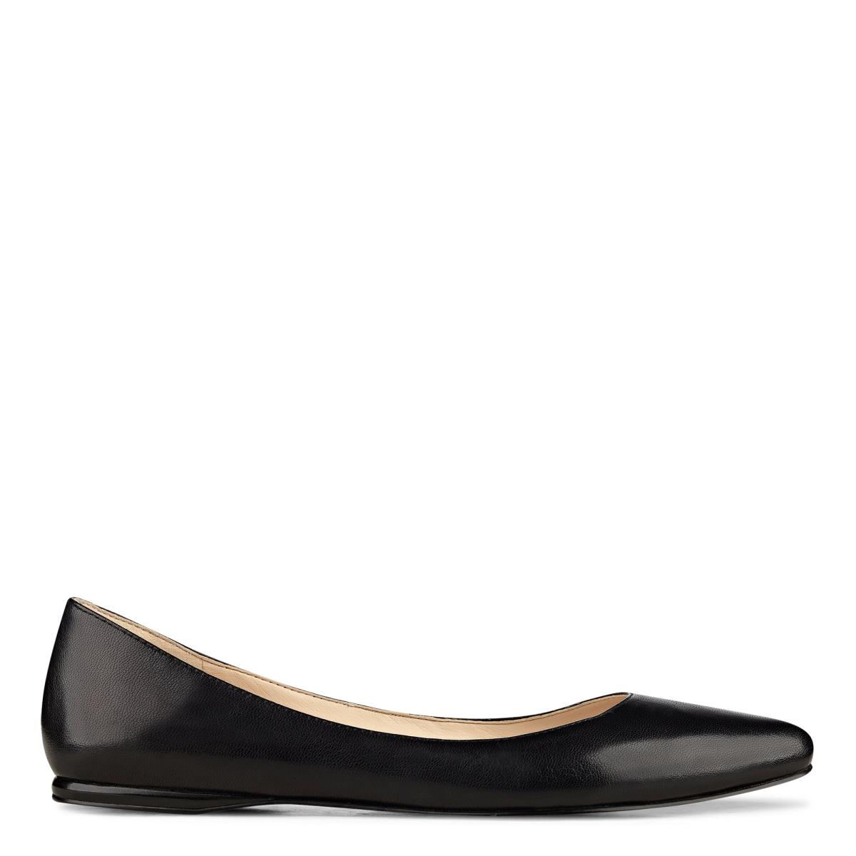 Nine West Speakup Almond Puntera Negras | 5260BIMLS