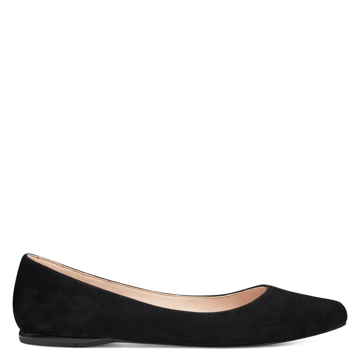 Nine West Speakup Almond Puntera Negras | 6532OHLIC