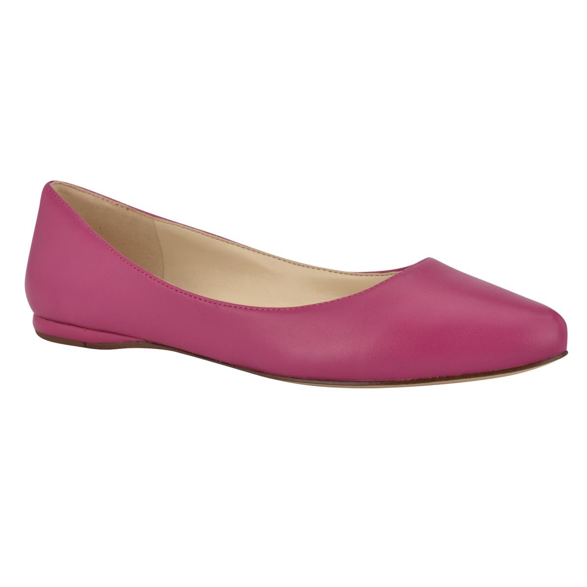 Nine West Speakup Almond Puntera Rosas | 0512YAVRW