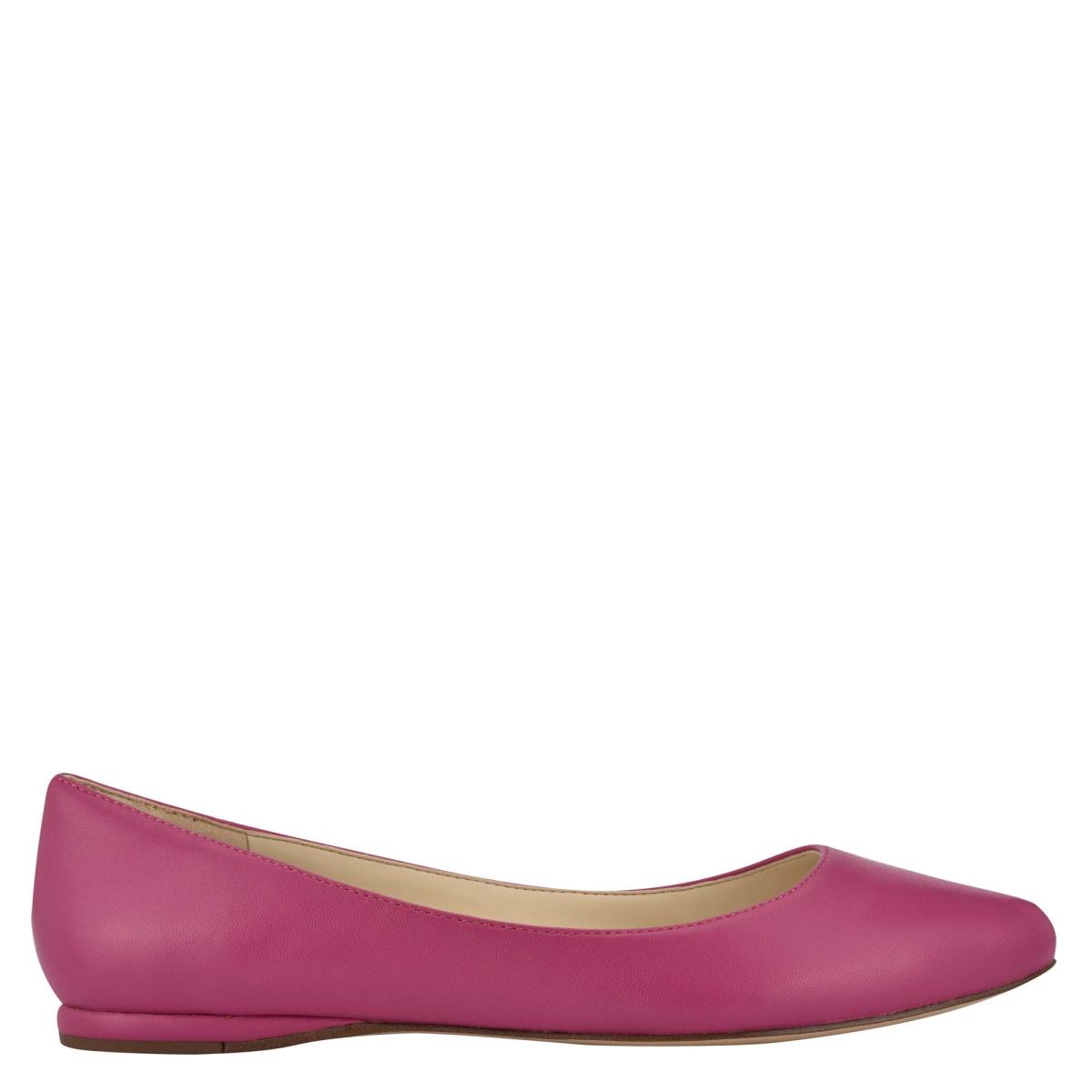 Nine West Speakup Almond Puntera Rosas | 0512YAVRW