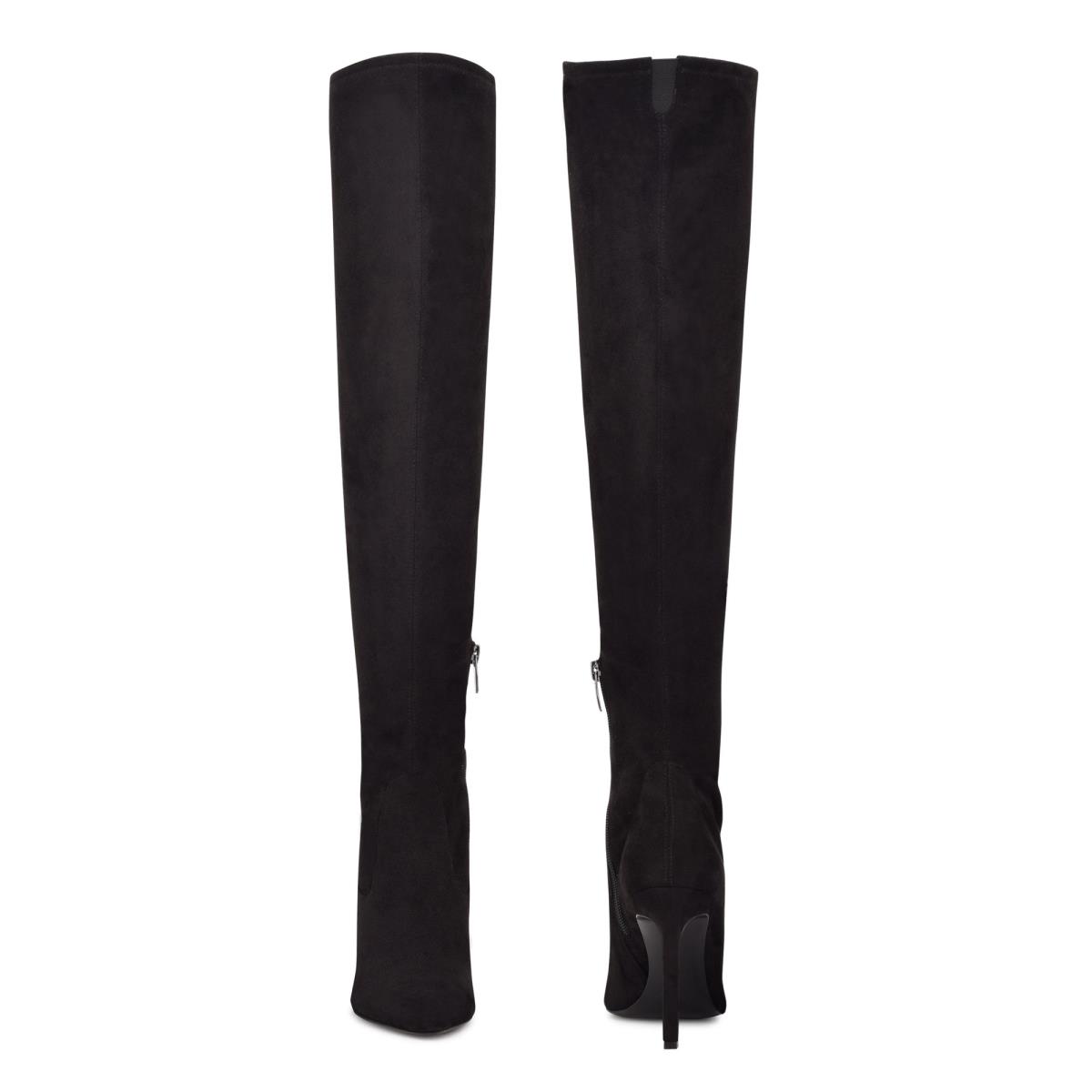 Nine West Tacy Over The Knee Negras | 4628RUCMN