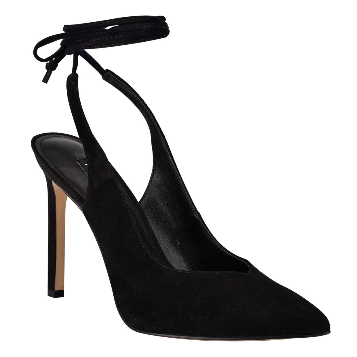 Nine West Talon Ankle Wrap Vestido Negras | 4153FWURV