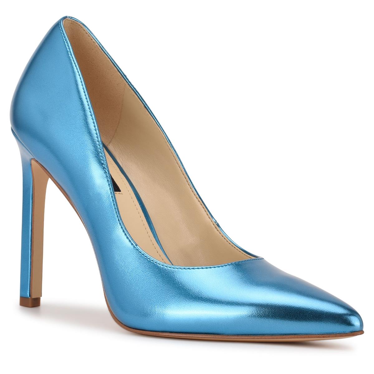 Nine West Tatiana Pointy Puntera Azules Claro | 2460RXCET