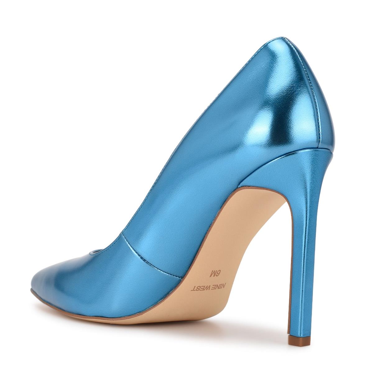 Nine West Tatiana Pointy Puntera Azules Claro | 2460RXCET