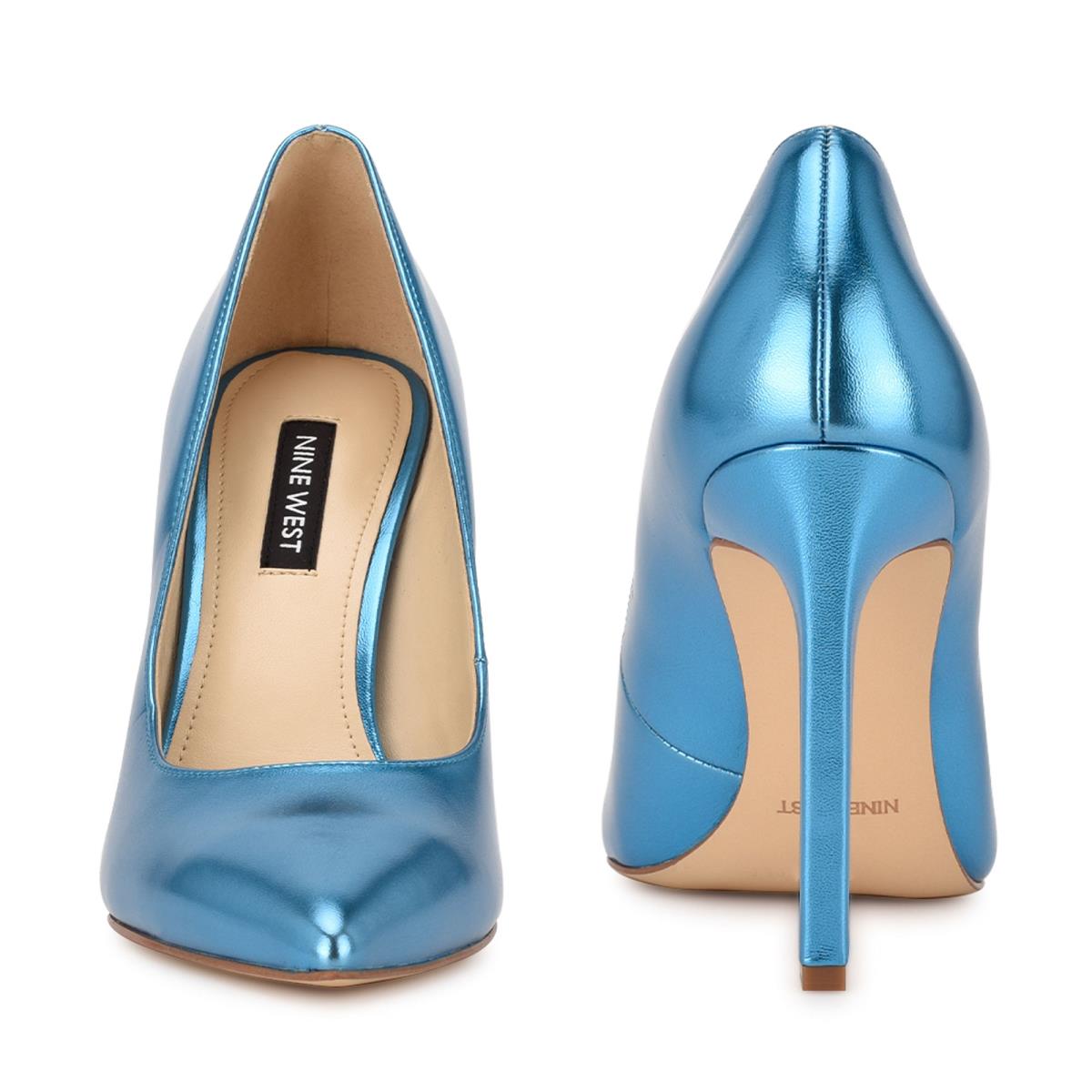 Nine West Tatiana Pointy Puntera Azules Claro | 2460RXCET