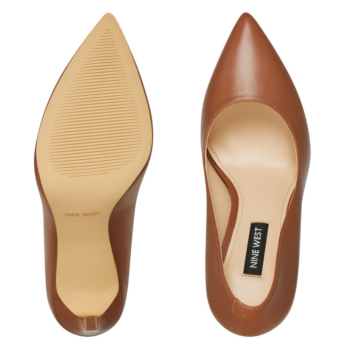 Nine West Tatiana Pointy Puntera Marrones Claro | 3297LTUWY