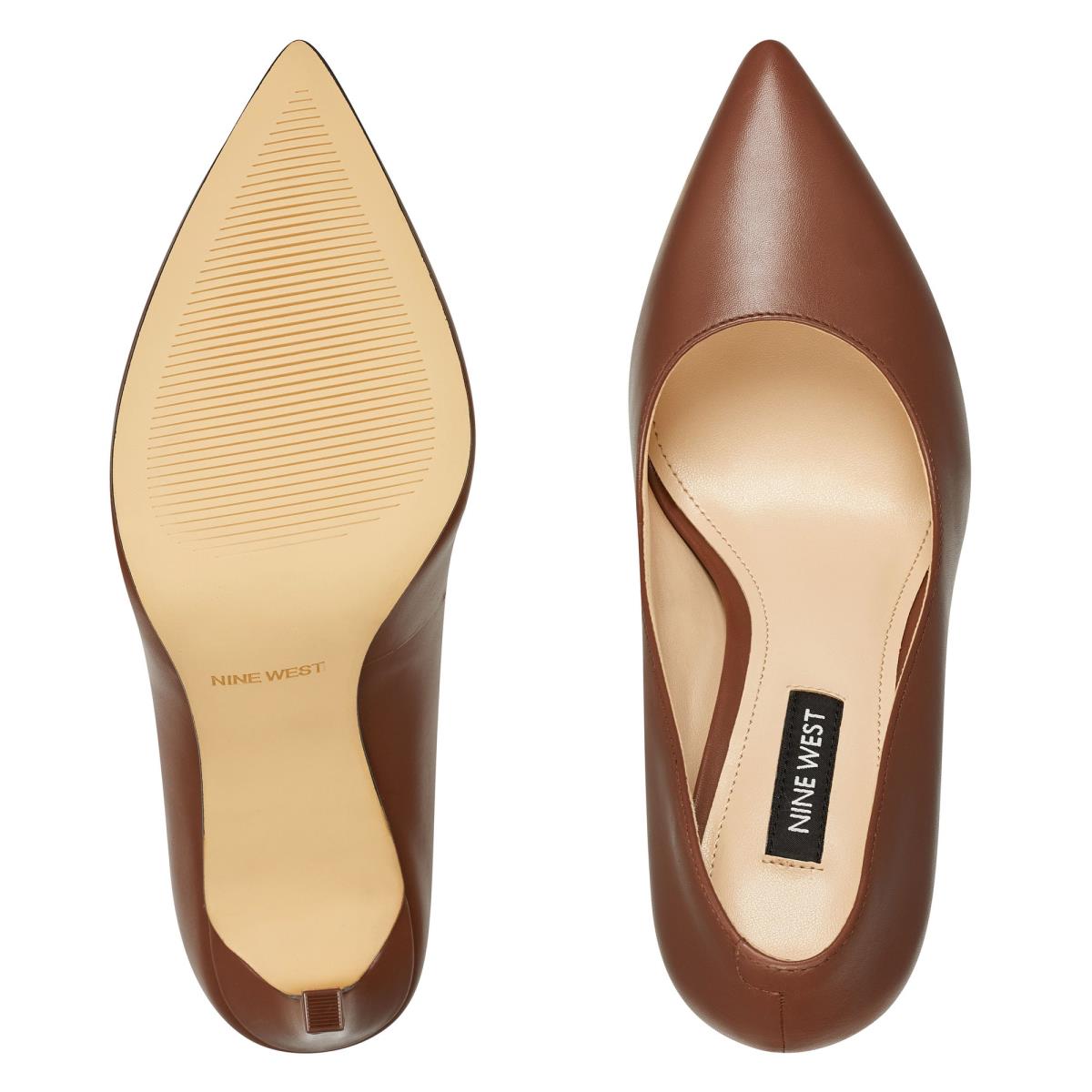 Nine West Tatiana Pointy Puntera Marrones | 6475FKUTY