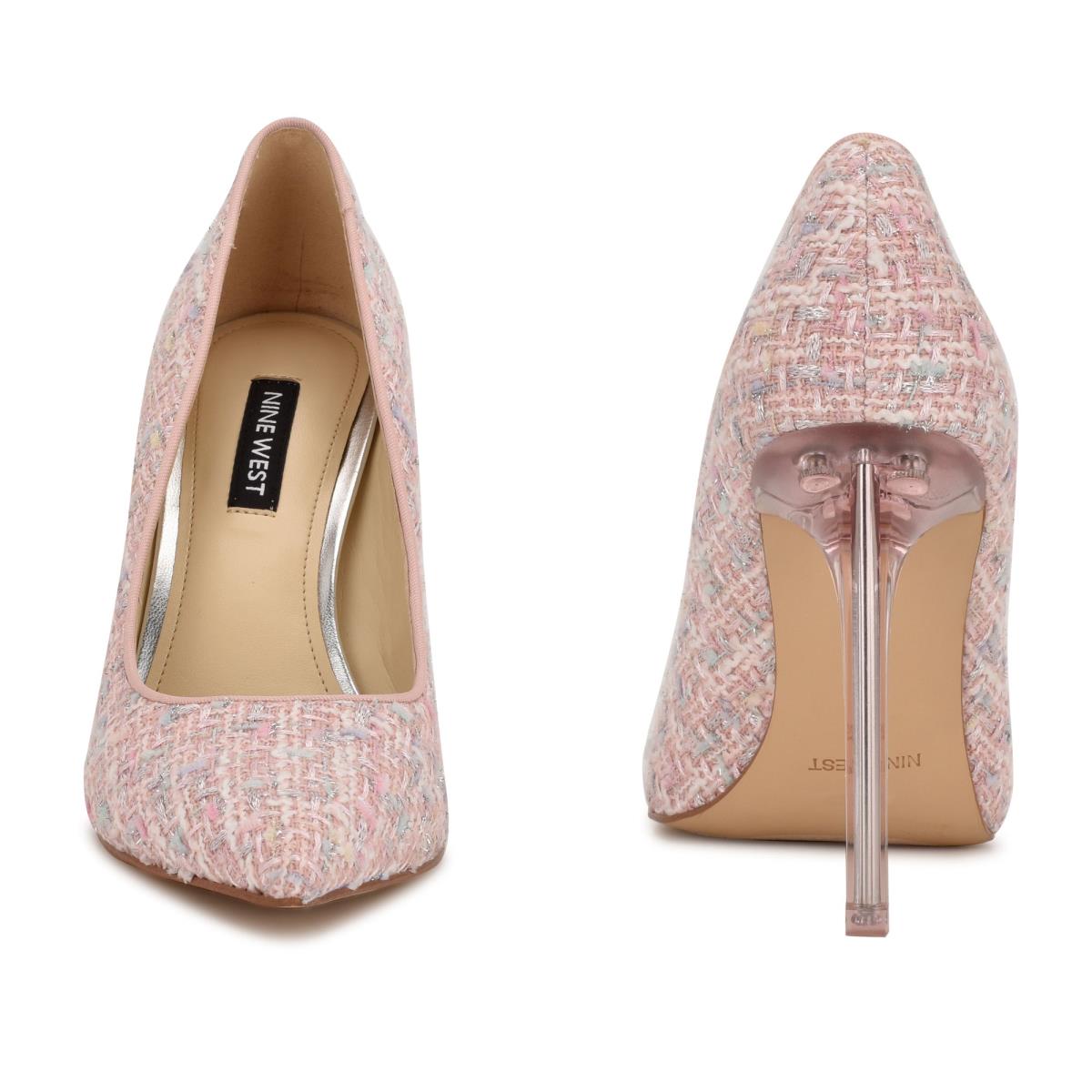 Nine West Tatiana Pointy Puntera Rosas Claro | 3541FAZVG