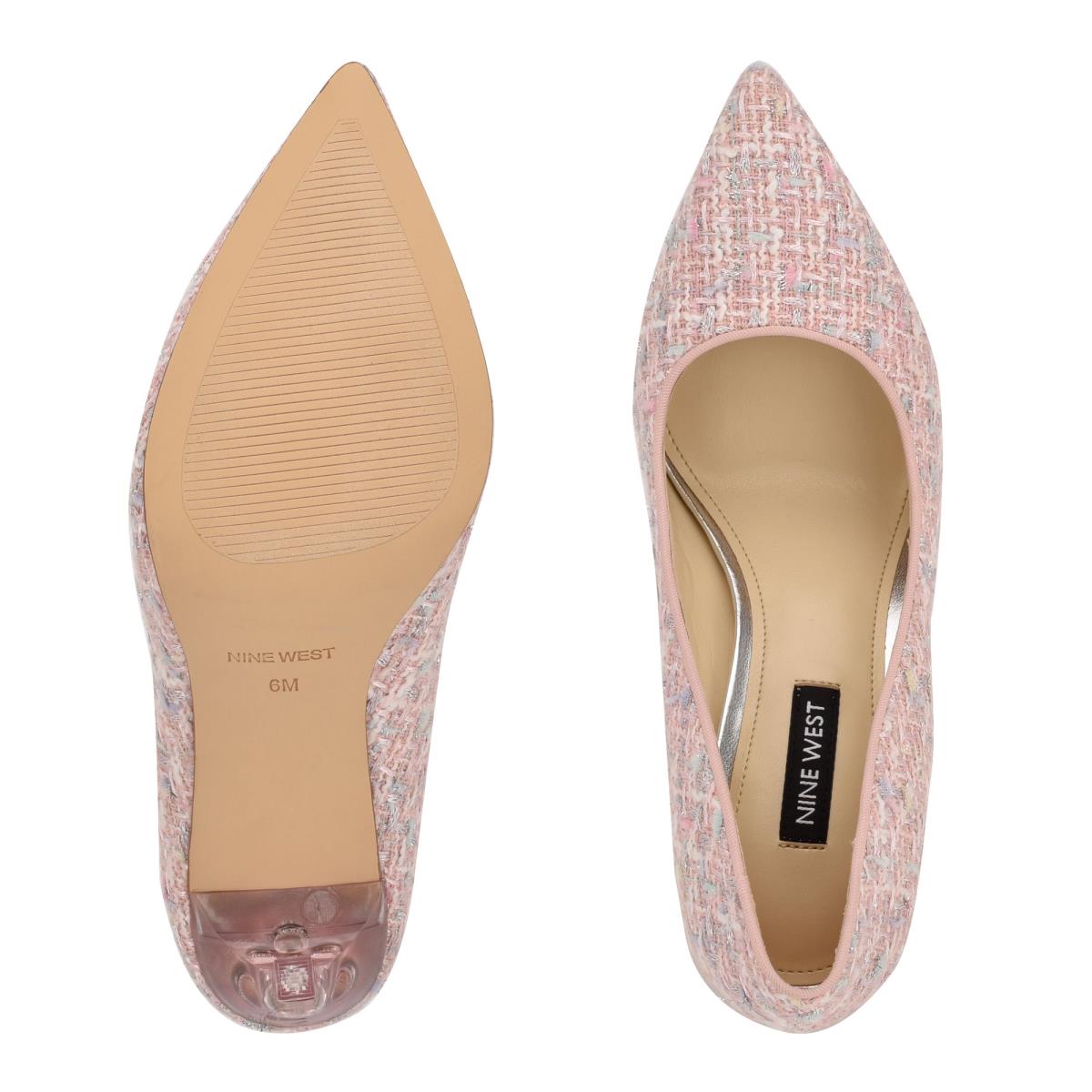 Nine West Tatiana Pointy Puntera Rosas Claro | 3541FAZVG