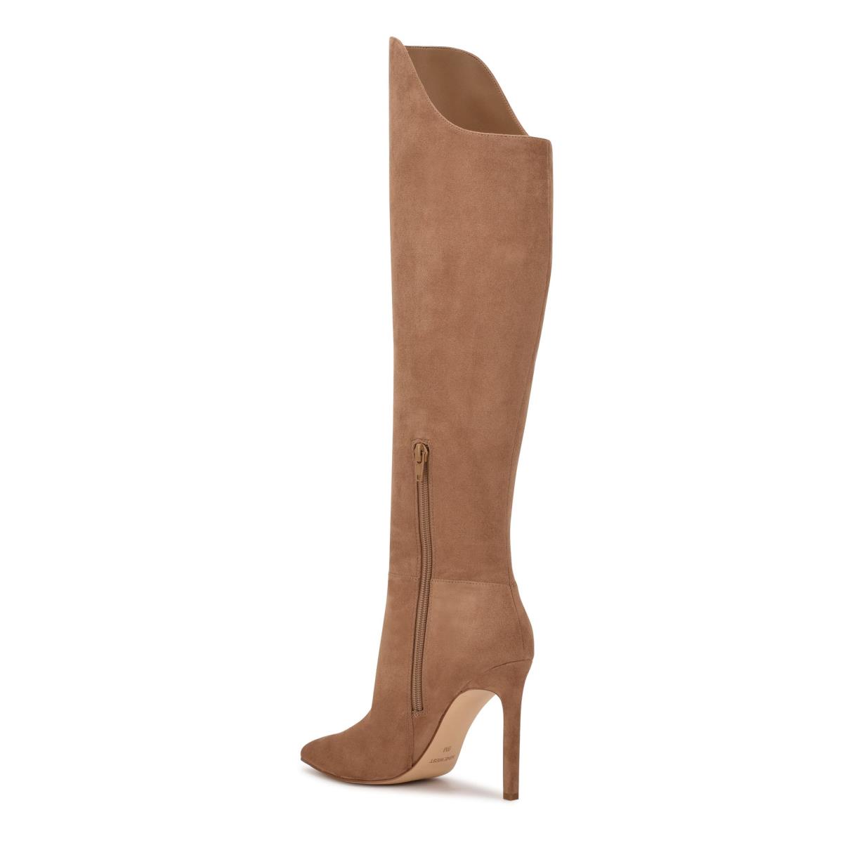 Nine West Teleena Anchos Calf Naranjas | 2413SPRBN