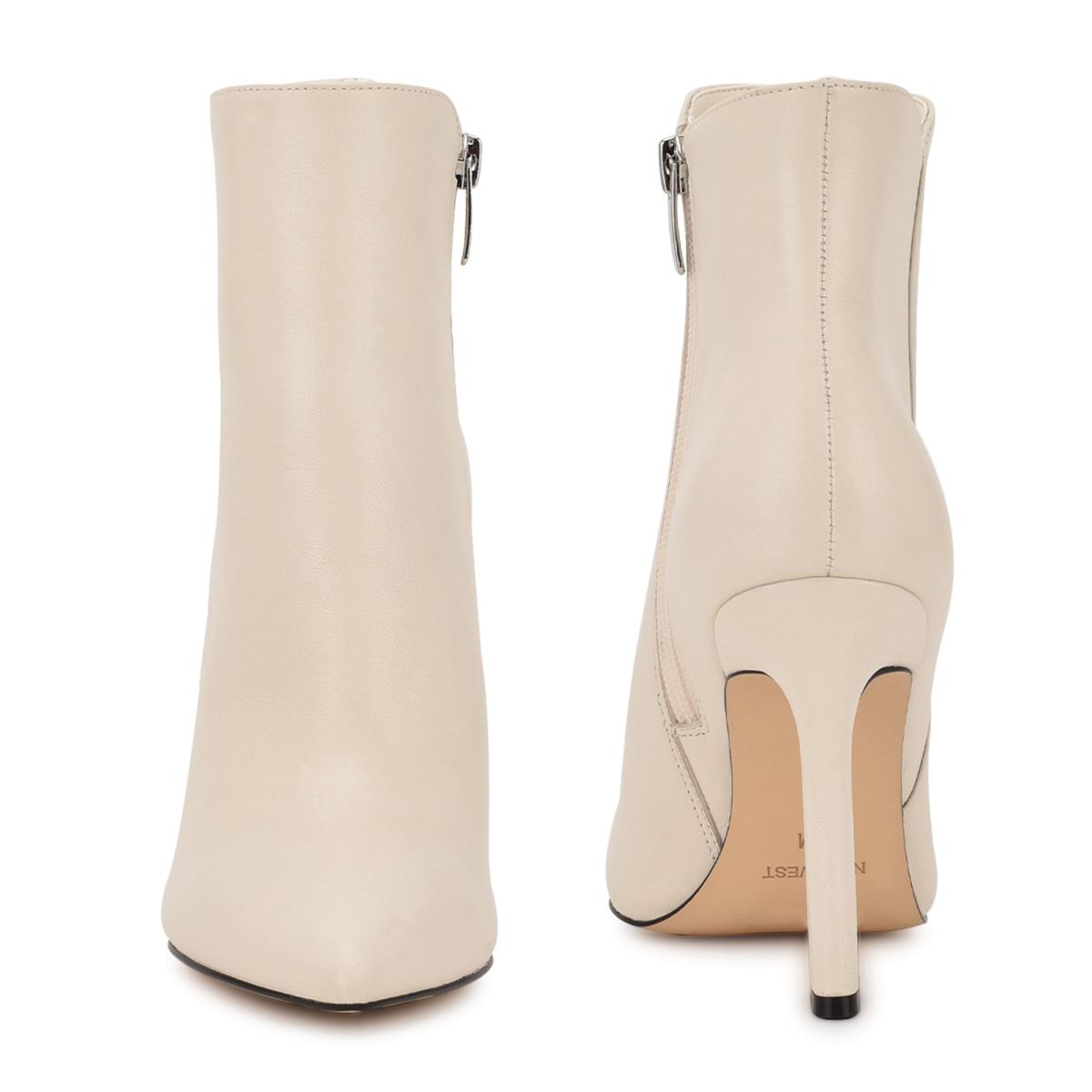 Nine West Torrie Vestido Creme | 0542UOMHA