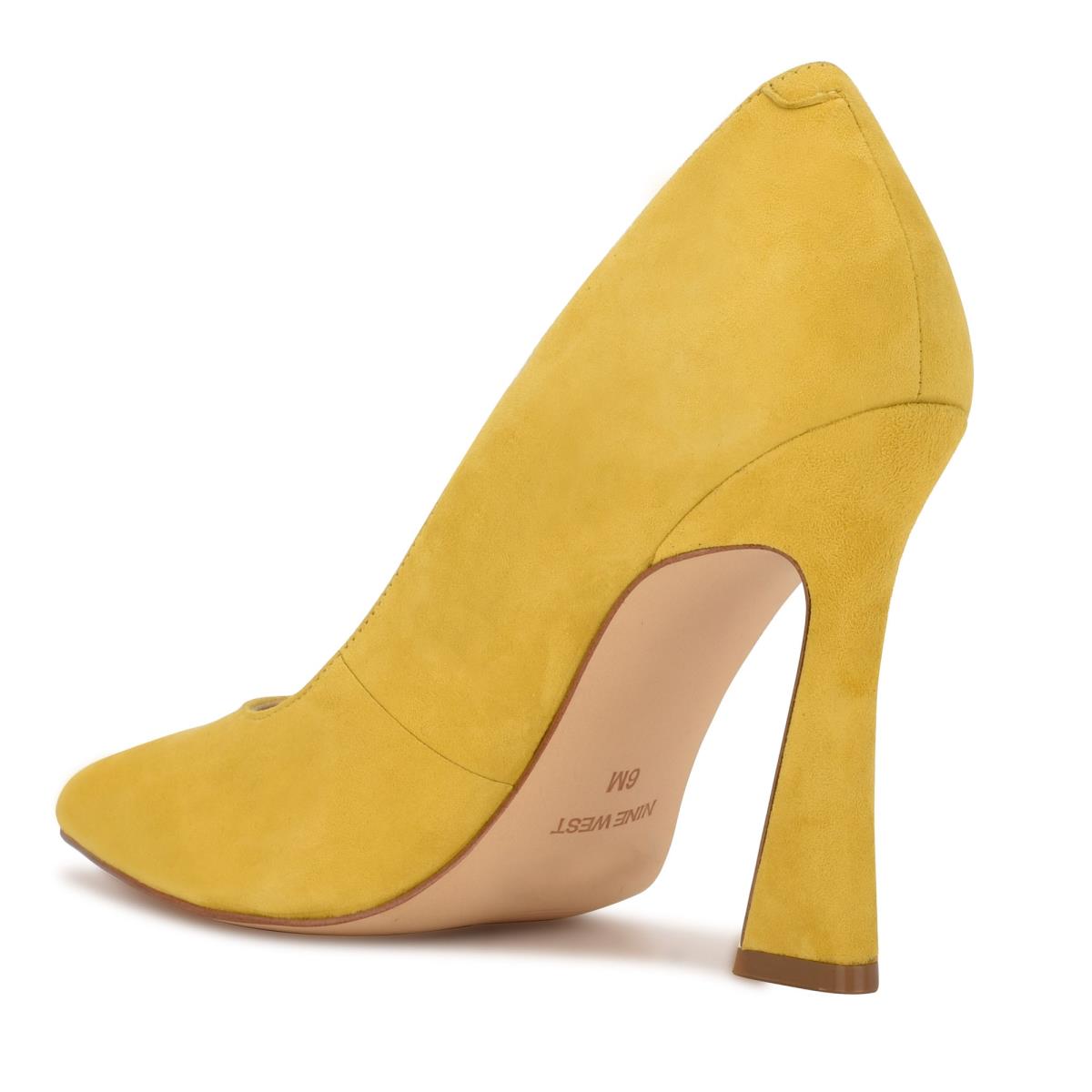 Nine West Trendz Pointy Puntera Amarillo | 8547BUXKC