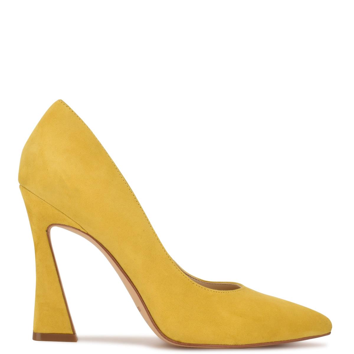 Nine West Trendz Pointy Puntera Amarillo | 8547BUXKC