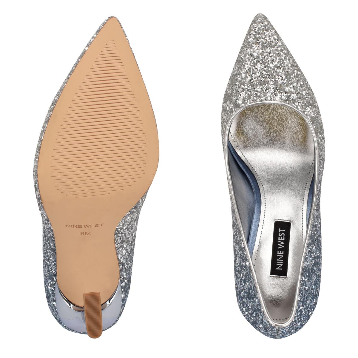 Nine West Trendz Pointy Puntera Azules | 1263XDOKG